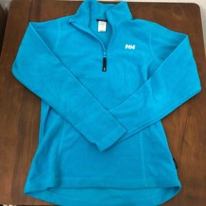 Helly Hansen blue full zip fleece